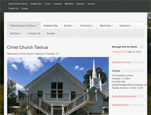 Tablet Screenshot of christchurchtashua.com